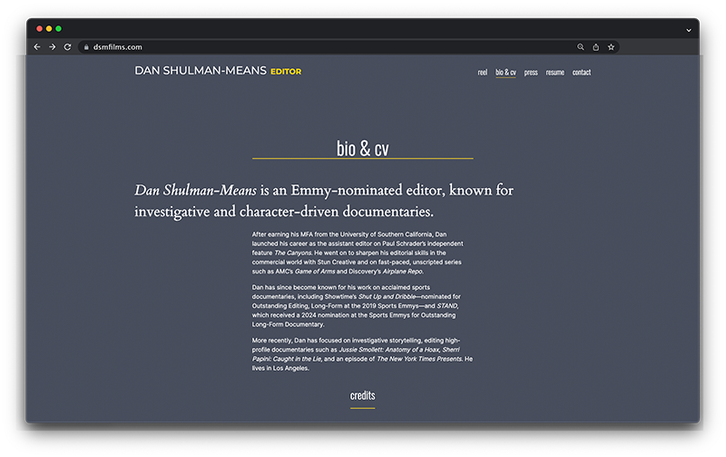 dsmfilms.com screenshot